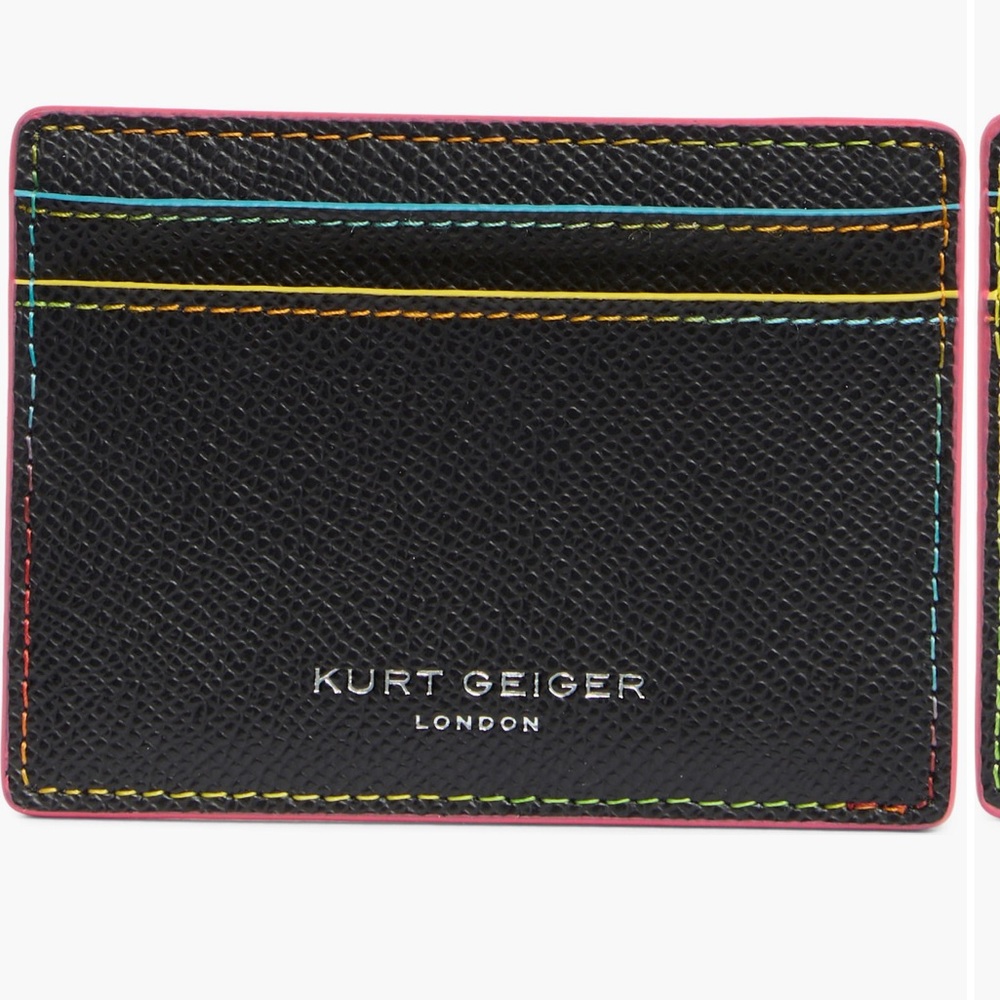 Kurt Geiger London Richmond Leather Card Wallet - Picture 2 of 5